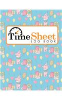 Time Sheet Log Book: (Time Sheet Log Books)