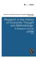 Research in the History of Economic Thought and Methodology