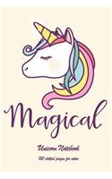 Magical Unicorn Notebook