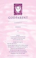 Godparent Certificates Girl Contemporary (pack of 20)