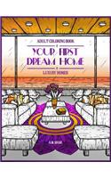 Adult Coloring Book Luxury Homes