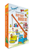 Richard Scarry's Busy Busy Boxed Set: Busy Busy Airport; Busy Busy Cars and Trucks; Busy Busy Construction Site; Busy Busy Farm(Richard Scarry's Busy Busy Board Books)