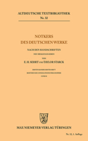 Notkers Des Deutschen Werke