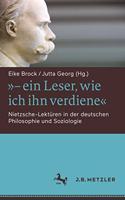 - Ein Leser, Wie Ich Ihn Verdiene