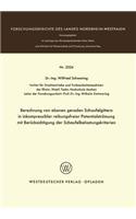 Berechnung Von Ebenen Geraden Schaufelgittern in Inkompressibler Reibungsfreier Potentialströmung Mit Berücksichtigung Der Schaufelbelastungskriterien