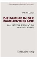 Die Familie in Der Familientherapie