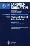 Measuring Techniques and Surface Properties Changed by Adsorption