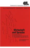 Wirtschaft Und Sprache