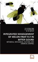 Integrated Management of Melon Fruit Fly in Bitter Gourd