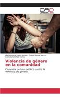 Violencia de género en la comunidad