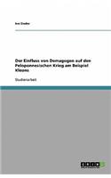 Der Einfluss von Demagogen auf den Peloponnesischen Krieg am Beispiel Kleons