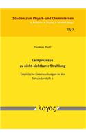 Lernprozesse Zu Nicht-Sichtbarer Strahlung