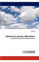 Optimum power allocation