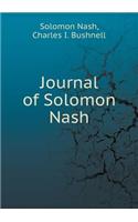 Journal of Solomon Nash