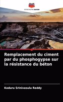 Remplacement du ciment par du phosphogypse sur la résistance du béton