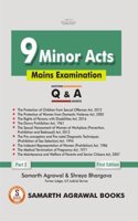 Samarth Agrawal 9 Minor Acts Mains Examination (Q&A) First Edition Part-2
