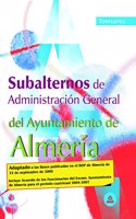 Subalternos de la administracion general del ayuntamiento de almeria. Temario (Spanish Edition)