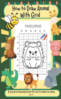 ้How to draw animal with grid