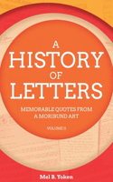 History of Letters, Volume II