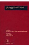 Cumulative Subject Index Volumes 1-32