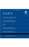 Sax's Dangerous Properties of Industrial Materials, Set CD-ROM