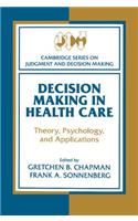 Decision Making in Health Care