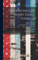 Writings Of Henry David Thoreau