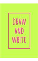 Draw and Write