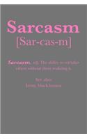 Sarcasm Sar-cas-m