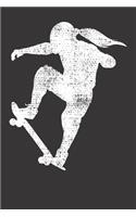 Notebook: Skateboard Skateboarding Skateboarder Skate Skater Girl Dot Grid 6x9 120 Pages Journal
