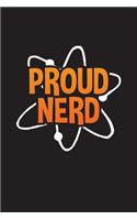 Proud Nerd: Daily Planner For Nerds - Funny Nerd Journal - 3 months undated