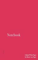 Unlined Notebook