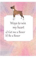 Lined Notebook: Journal With Quote About Boxers - Boxer Dog Gifts For Women(14 Gag Gifts)
