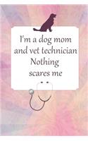 Lined Notebook: Journal With Quote - Vet Tech Gifts For Women