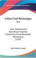 Leben Und Meinungen V1