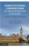 Constitutional Conventions in Westminster Systems