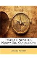 Favole E Novelle. Nuova Ed., Correzioni