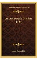 American's London (1920)