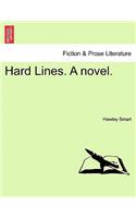 Hard Lines. a Novel.
