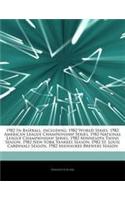 Articles on 1982 in Baseball, Including