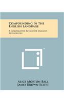 Compounding in the English Language