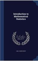Introduction to Mathematical Statistics