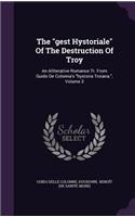 The gest Hystoriale Of The Destruction Of Troy