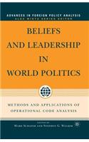 Beliefs and Leadership in World Politics