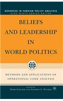 Beliefs and Leadership in World Politics