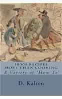 1800s Recipes More Than Cooking