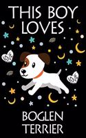 This Boy Loves Boglen Terrier Notebook
