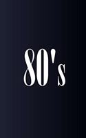 80's Journal