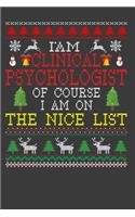 I Am Clinical Psychologist Of Course I am On The Nice List