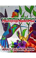 Hummingbird Adult Coloring Book: Fun and Easy Coloring Pages of Charming Hummingbirds, Adults Coloring Book Stress Relieving Unique Design for Girls